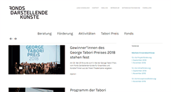 Desktop Screenshot of fonds-daku.de